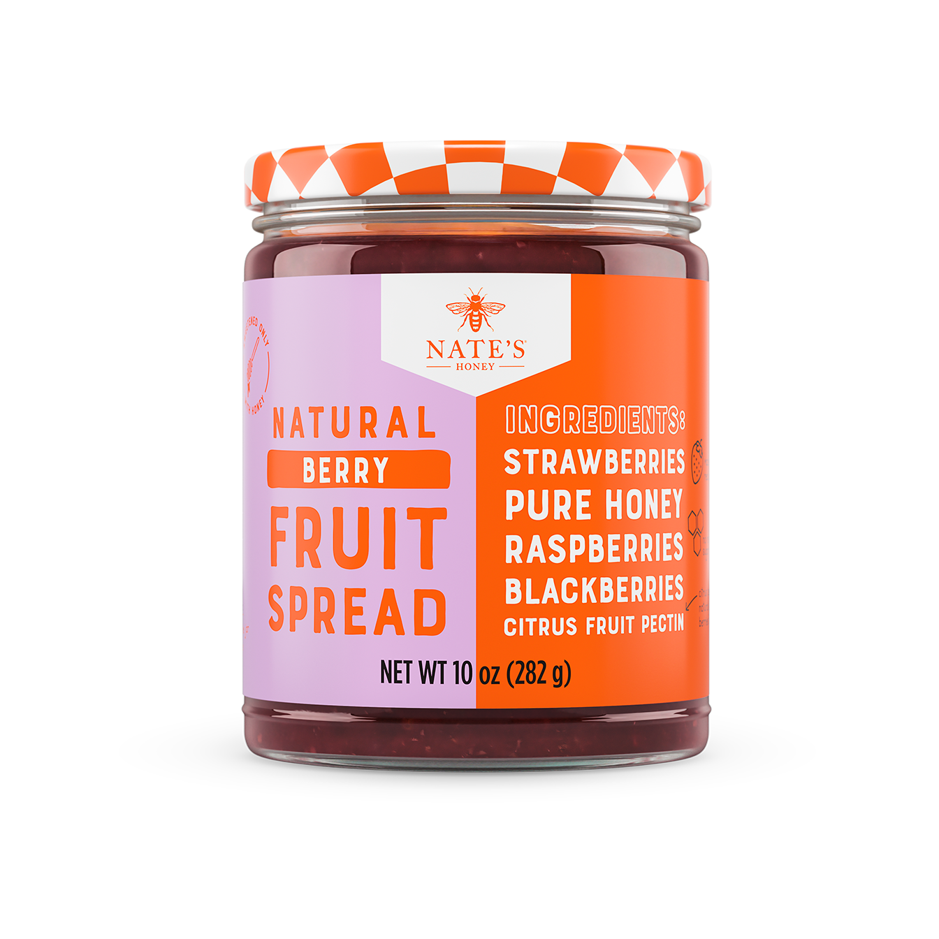 10oz Berry Front Feature