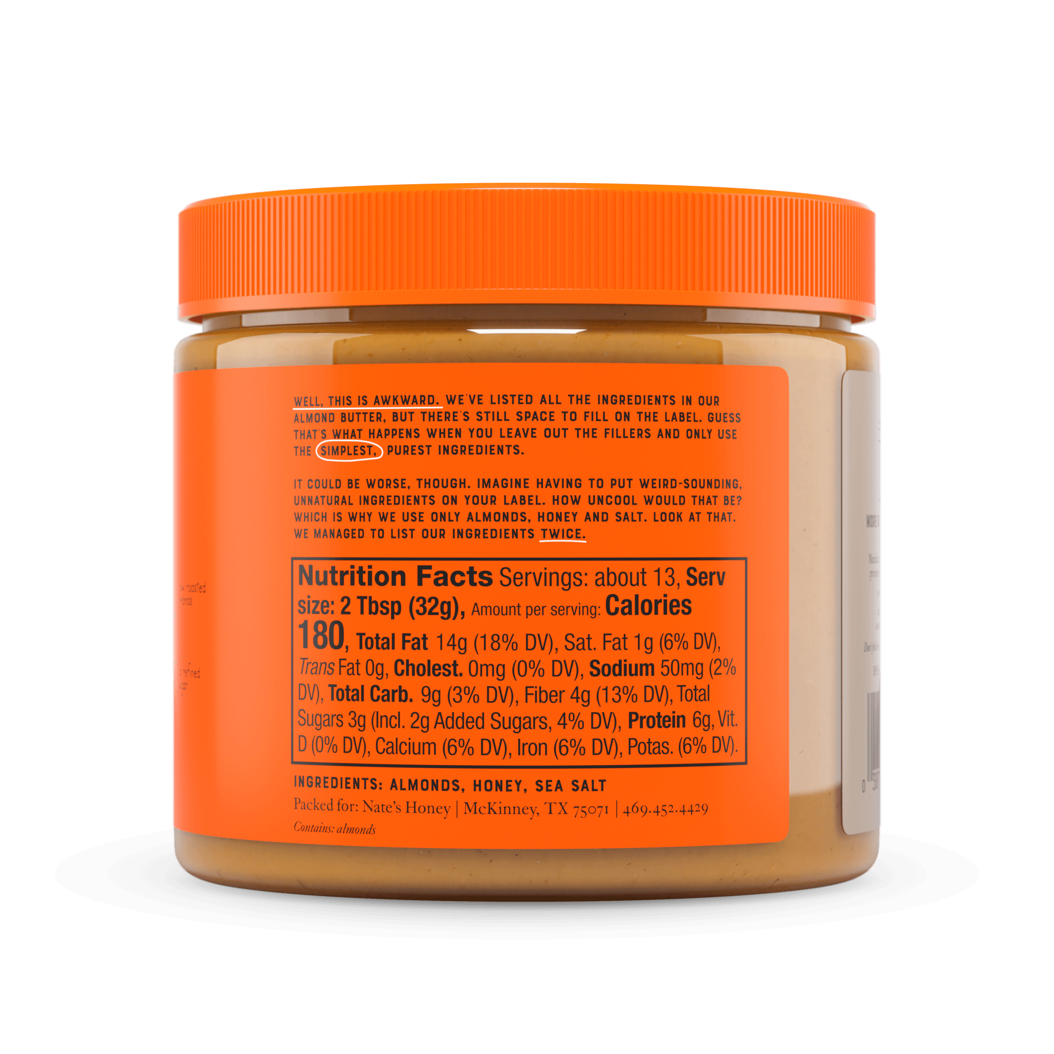 Almond Butter Right Feature