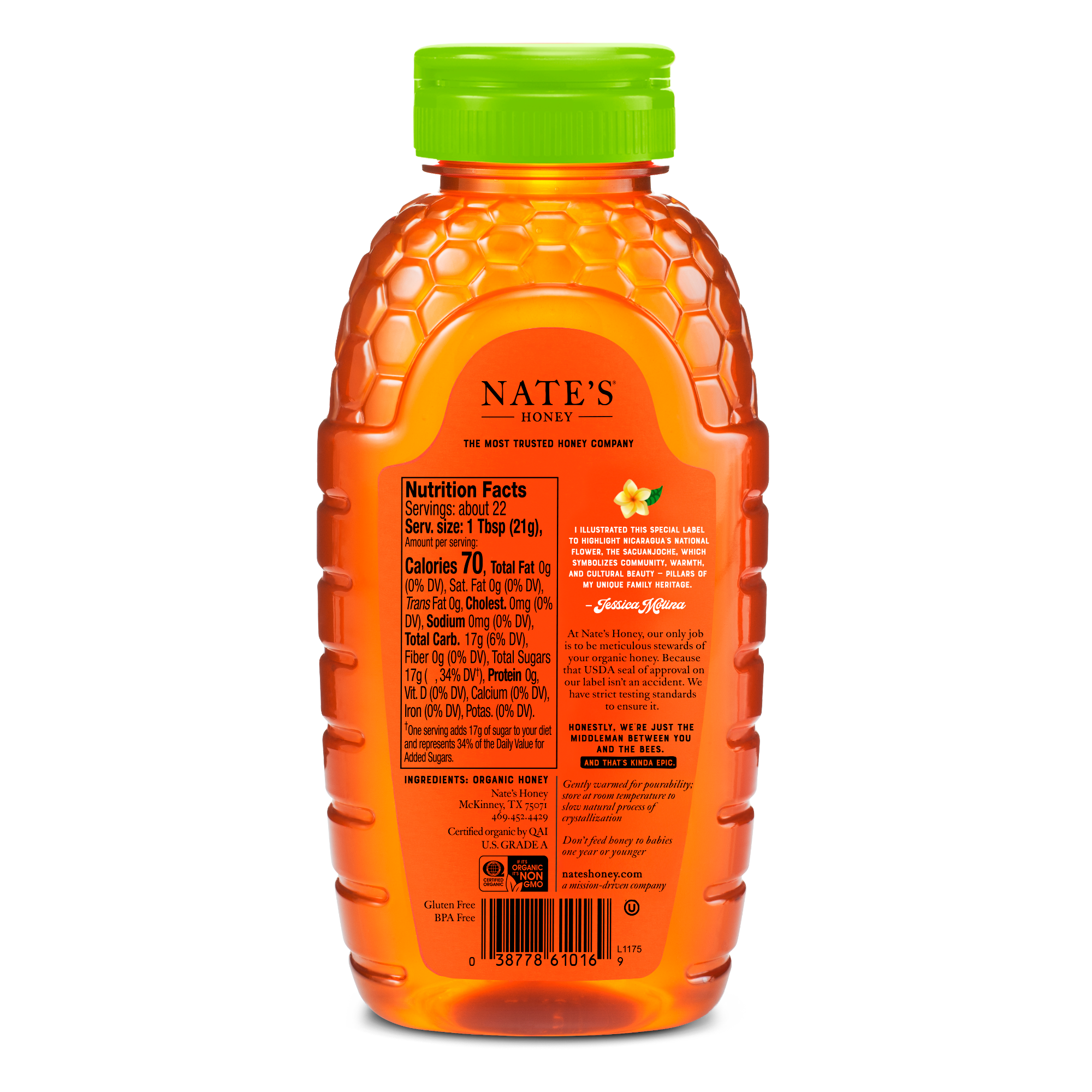 Organic Hispanic Heritage 16oz Back