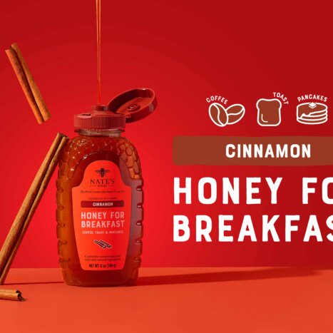 Nate’s Honey Elevates Breakfast Favorites with New Cinnamon Honey