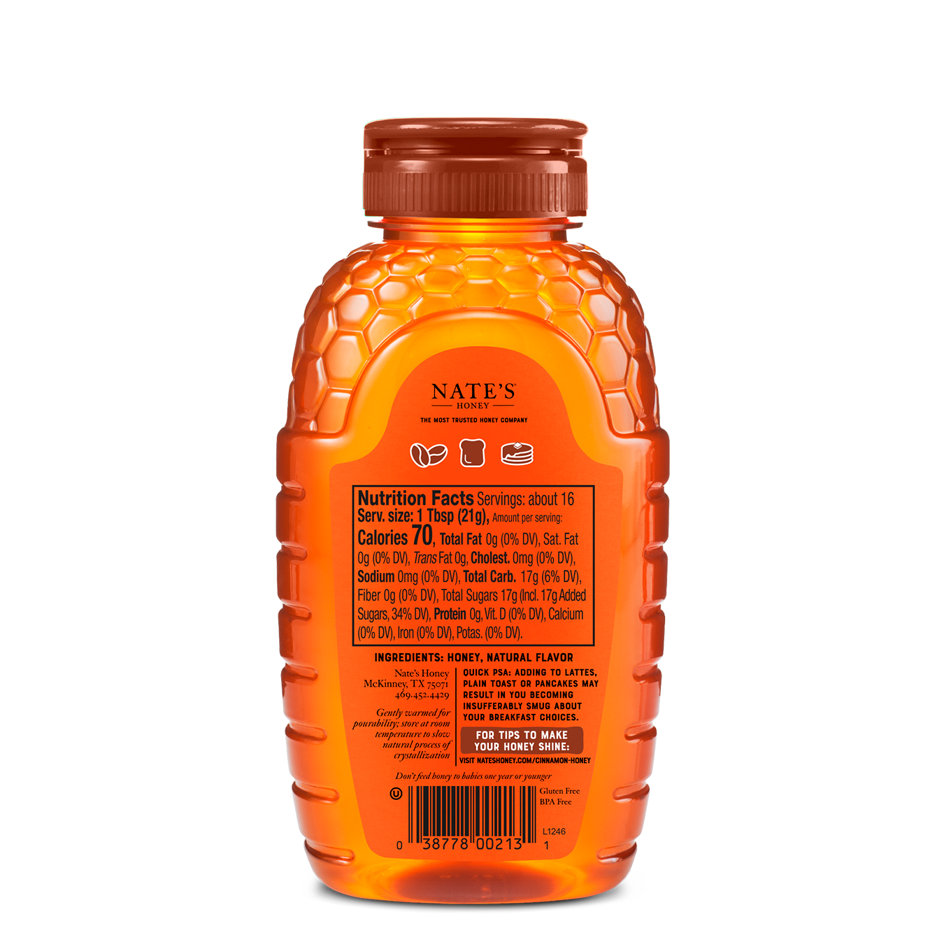 12oz Peach Front