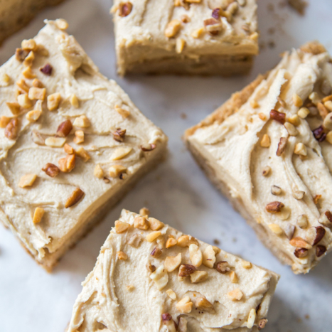 Frosted Peanut Bars