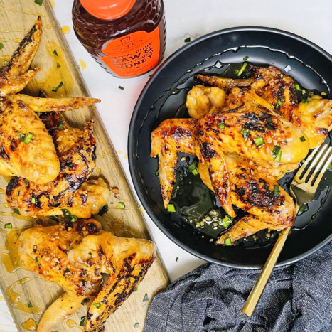 Honey Garlic and Ginger Wings
