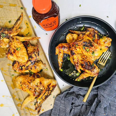 Honey Garlic and Ginger Wings