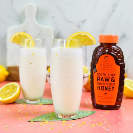 Honey Whipped Lemonade