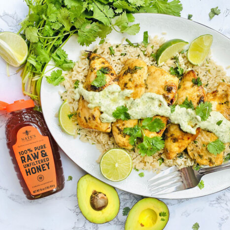Honey Ancho Chili Grilled Chicken