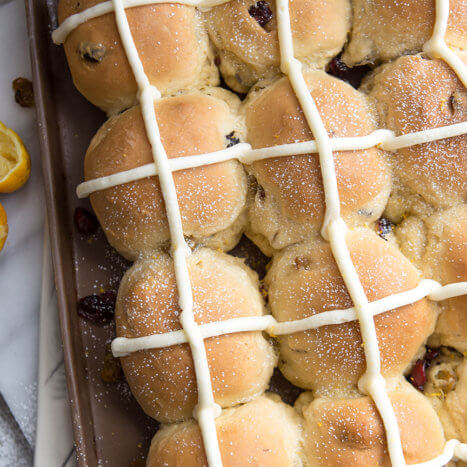 Honey Hot Cross Buns