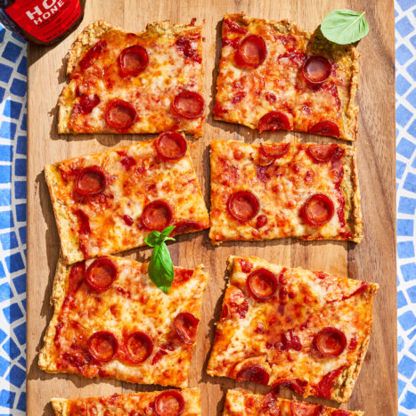Hot Honey High-Protein Pepperoni Pizza