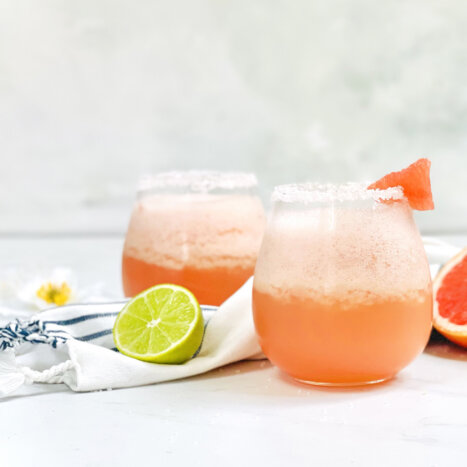 Frozen Honey Paloma Cocktail