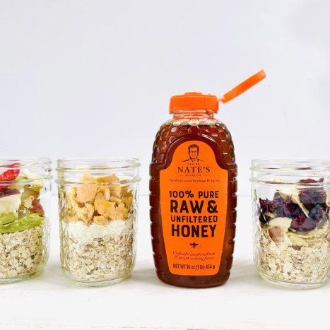 DIY Oatmeal Mini Jars