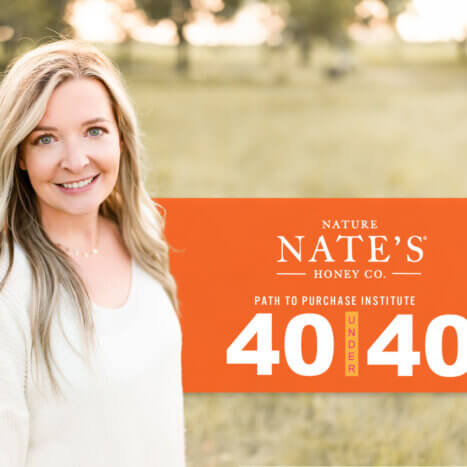 Nate’s Director of Shopper Marketing Receives 40 Under 40 Distinction from Path to Purchase Institute