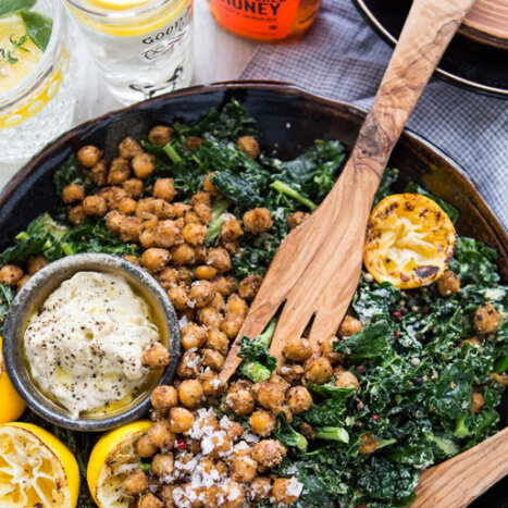 Chickpea Kale Salad