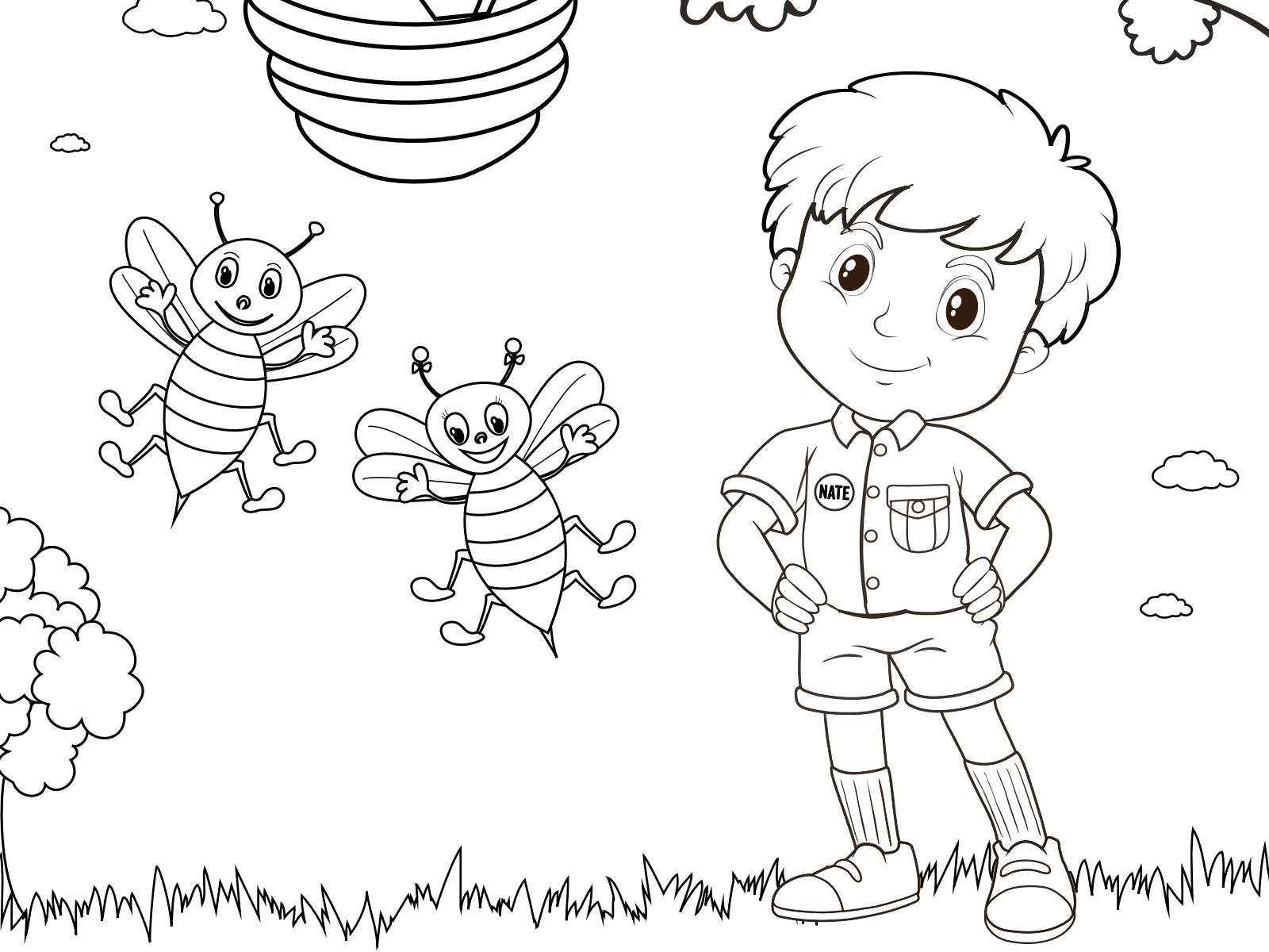 Nate's coloring page