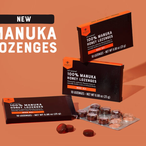 Nate’s Honey Launches All-Natural, Single-Ingredient Manuka Honey Lozenges