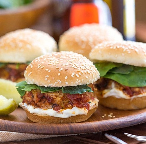 Fire-Roasted Tomato Meatloaf Sliders