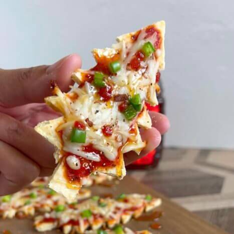 Mini Christmas Pizzas