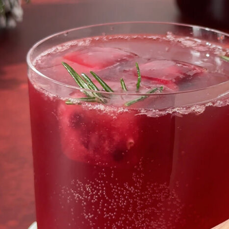 Mistletoe Margarita Punch