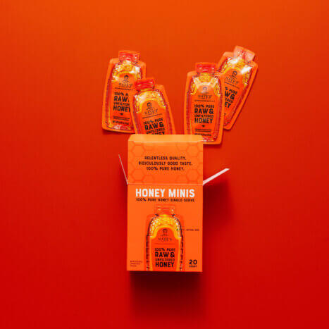Nature Nate’s Honey Co. Launches New Packaging for Honey Minis