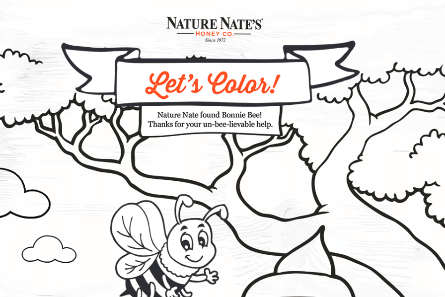 Let's color activity page