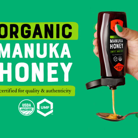 Nate’s Honey Expands Manuka Honey Portfolio with Launch of UMF-Certified Organic Product