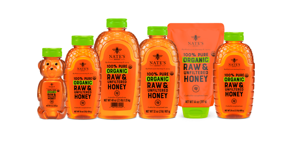 Nate's Organic Honey Portfolio