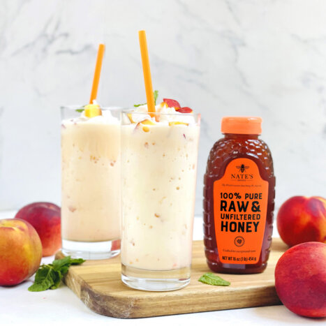 Peaches and Cream Shake
