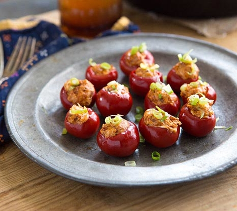 Peppadew Chorizo Honey Poppers