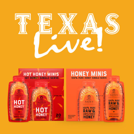 Nature Nate’s Honey Co. Kicks off Sponsorship with Texas! Live