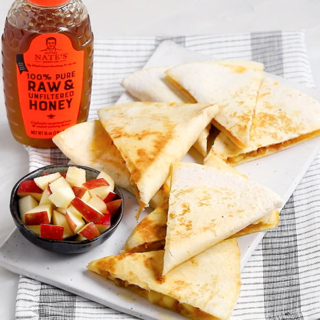 Apple Pancetta Breakfast Quesadilla