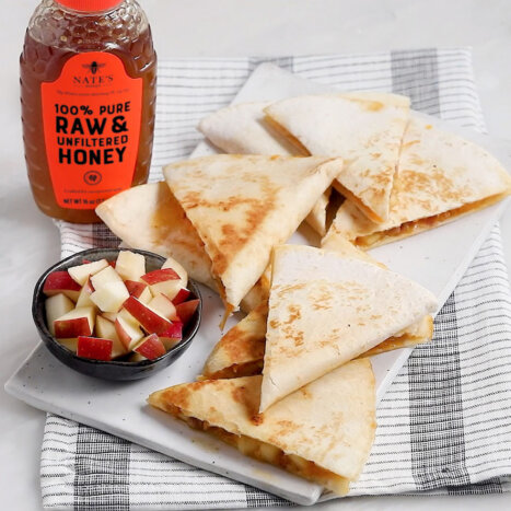 Apple Pancetta Breakfast Quesadilla