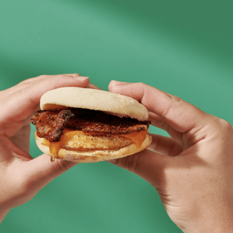 Big-Batch Honey Bacon Breakfast Sandwich