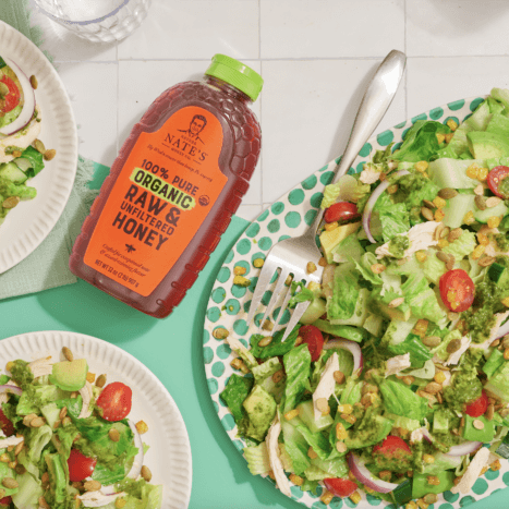 Chopped Salad with Cilantro Vinaigrette