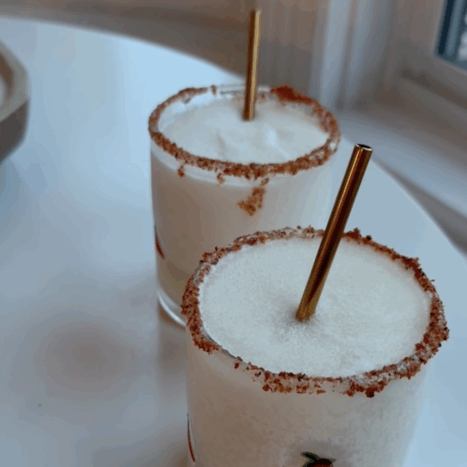 Coconut Hot Honey Margarita