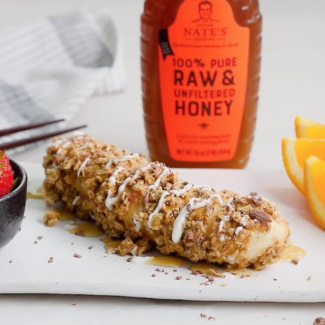 Kid’s Honey Banana “Sushi” Roll