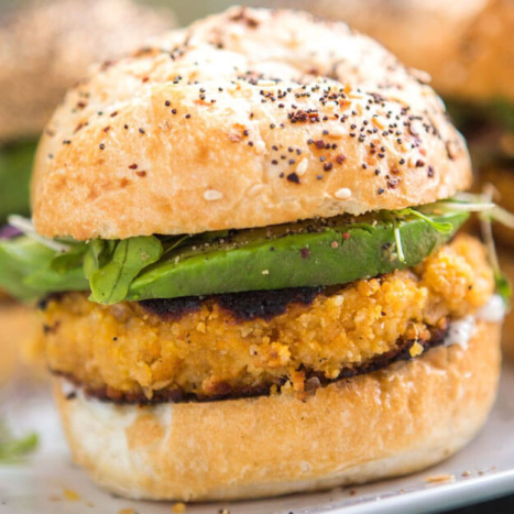 Sweet Potato Burgers