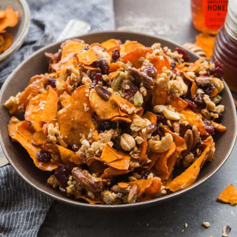 Sweet Potato and Honey Trail Mix