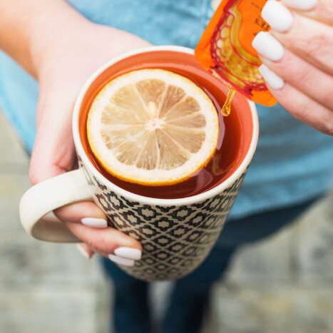 Fruit Tea Fizzy & Hot Tea Soother