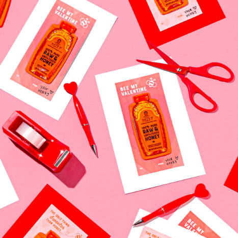 Sweeten Your Valentine’s Day with Printable Grams & Honey-Infused Treats