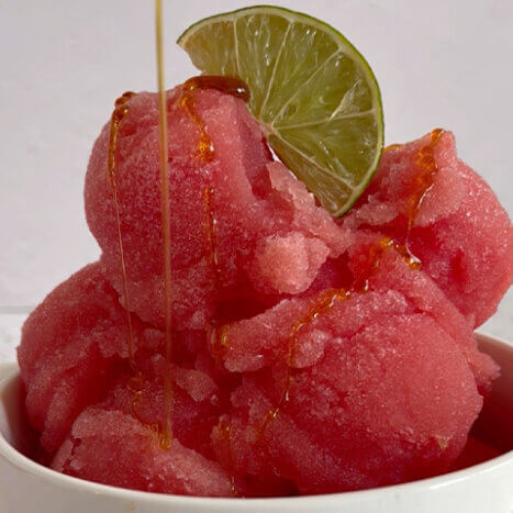 Watermelon Lime Sorbet