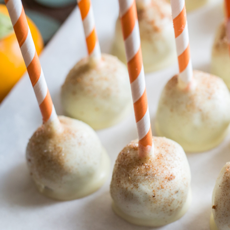 Pumpkin Spice Cake Balls