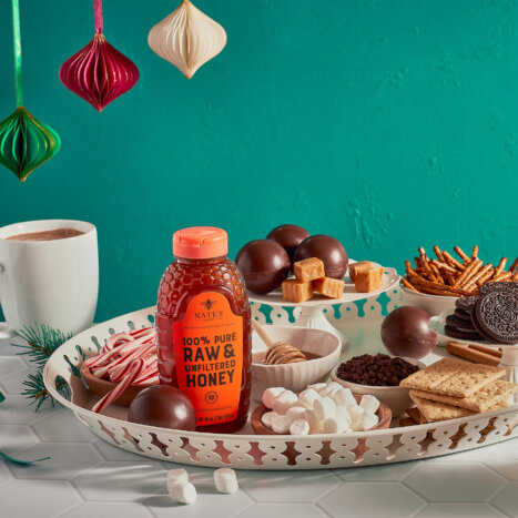 Honey Hot Cocoa Bombs & Board