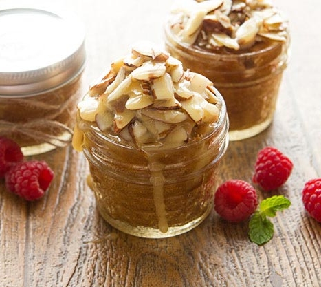 Honey-Almond Cake in a Jar