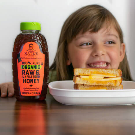 Honey Apple Grilled Cheese
